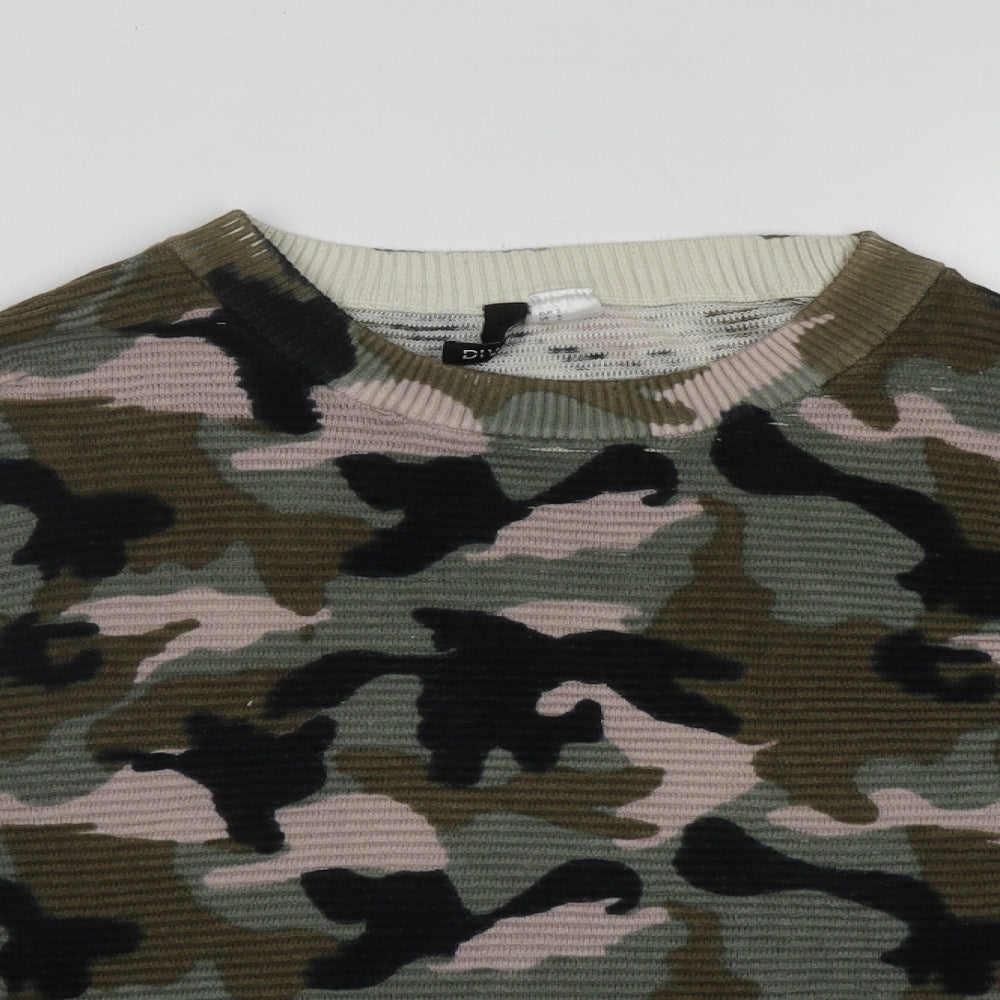 Womens UK Size S H&M Multicoloured Pullover Jumper