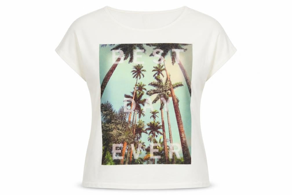 Womens UK Size 6 NEXT White Basic T-Shirt