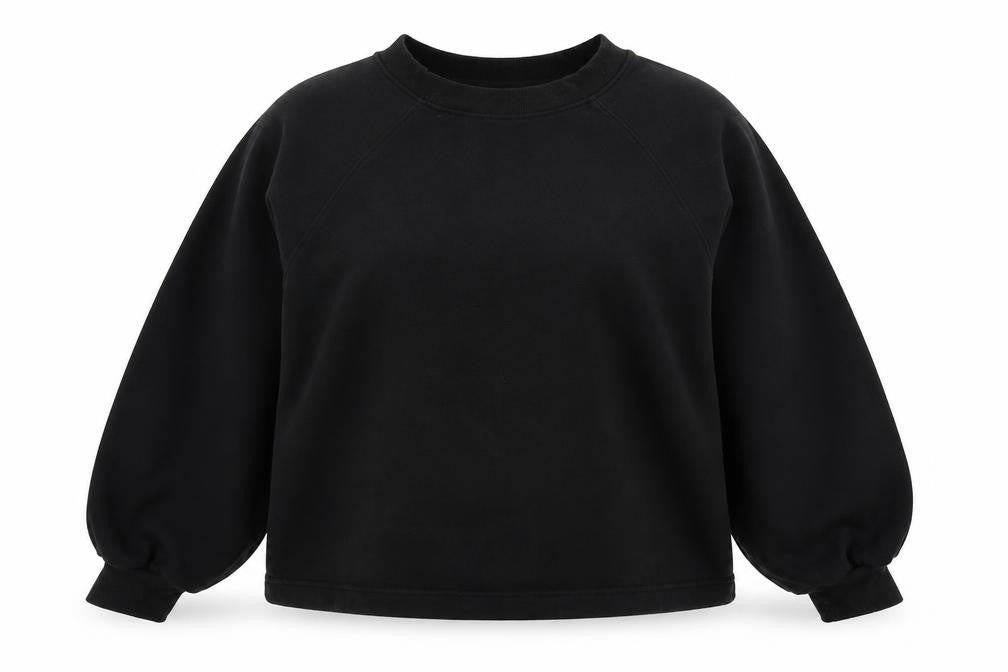 Womens UK Size 10 ASOS Black Pullover Sweatshirt