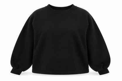 Womens UK Size 10 ASOS Black Pullover Sweatshirt