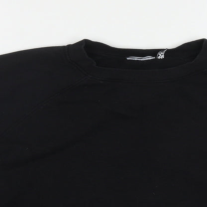 Womens UK Size 10 ASOS Black Pullover Sweatshirt