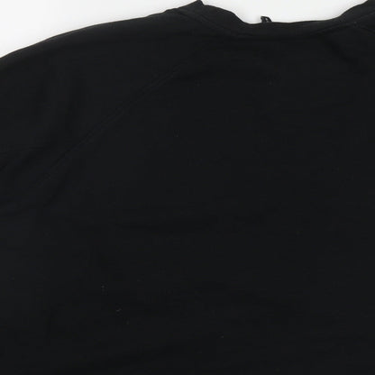 Womens UK Size 10 ASOS Black Pullover Sweatshirt