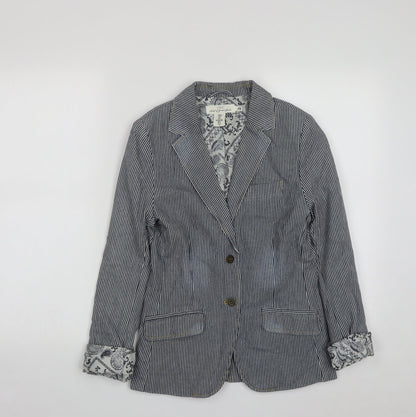Womens UK Size 6 H&M Black Jacket
