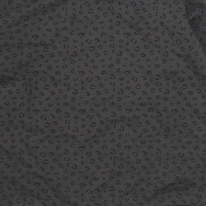 Primark Girls Grey Animal Print Cotton Pullover Sweatshirt Size 10-11 Years  Pullover