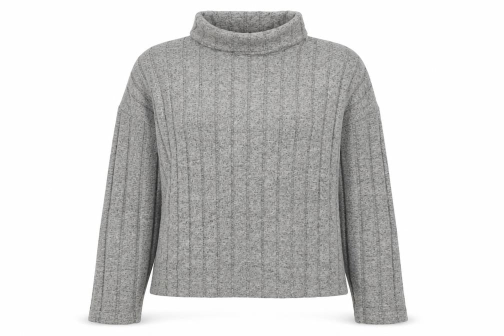 Womens UK Size L New Look Grey Pullover Jumper