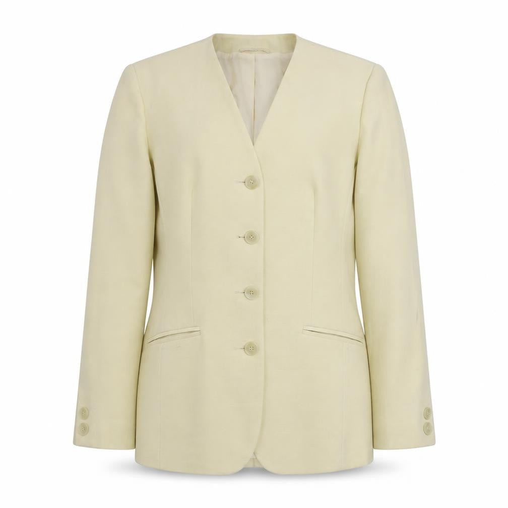 Womens UK Size 12 Preworn Beige Jacket