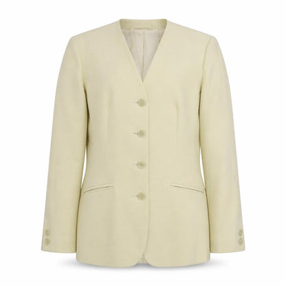 Womens UK Size 12 Preworn Beige Jacket