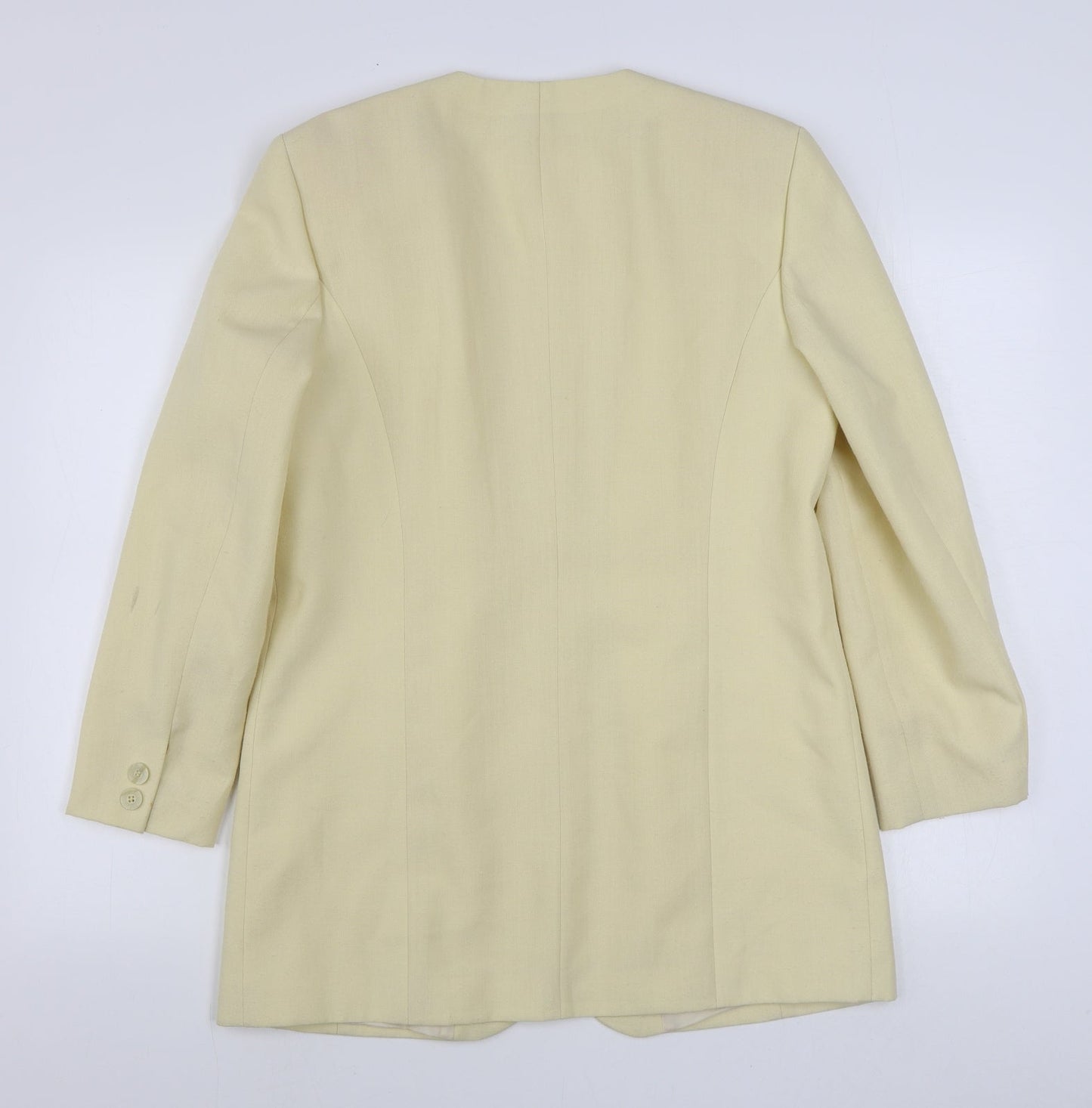 Womens UK Size 12 Preworn Beige Jacket