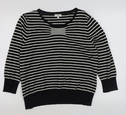 Womens UK Size L CC Black Pullover Jumper