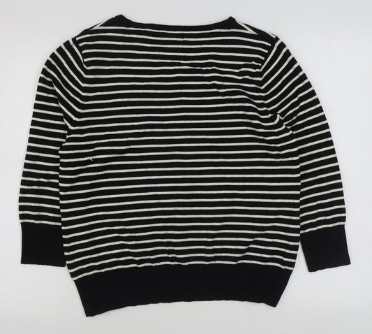 Womens UK Size L CC Black Pullover Jumper
