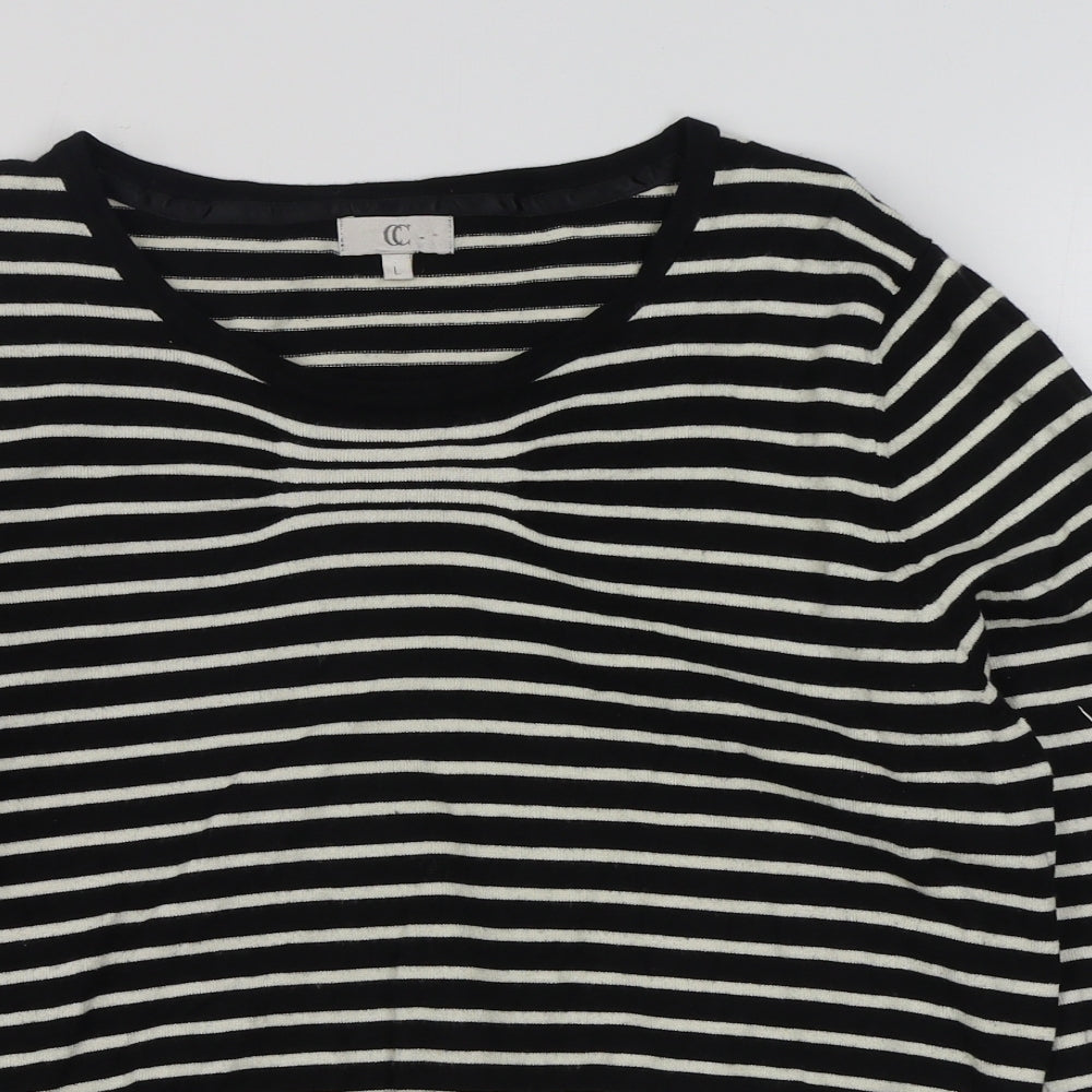 Womens UK Size L CC Black Pullover Jumper