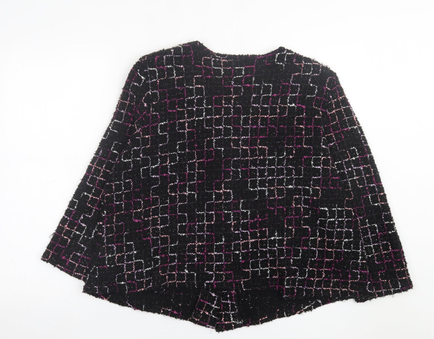 Womens UK Size 16 Saloos Purple Cardigan Jumper
