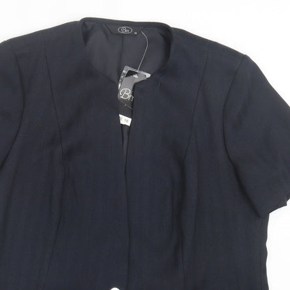 Womens UK Size 18 BM Blue Jacket