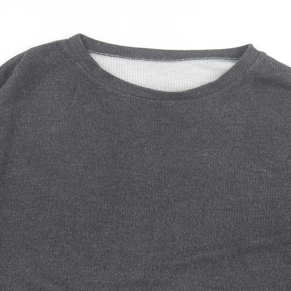 Womens UK Size 18 New Look Grey Pullover Jumper