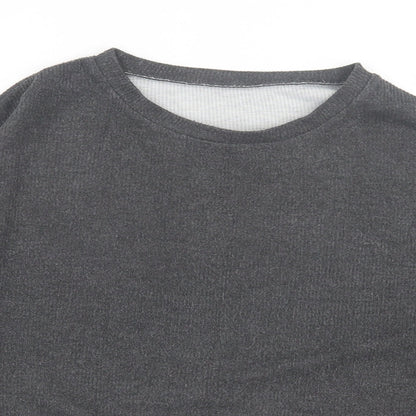 Womens UK Size 18 New Look Grey Pullover Jumper