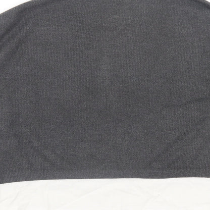 Womens UK Size 18 New Look Grey Pullover Jumper