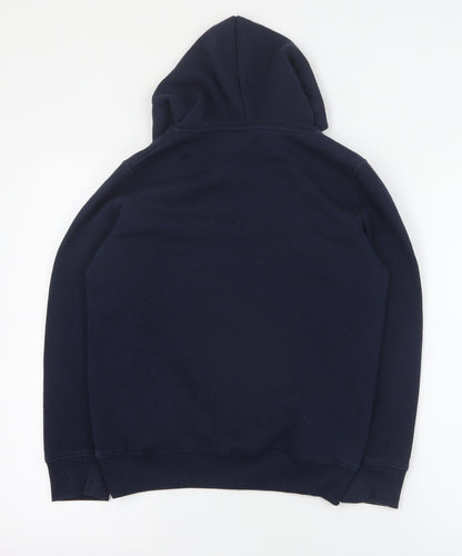 Lee Cooper Boys Blue  Polyester Pullover Hoodie Size M  Pullover