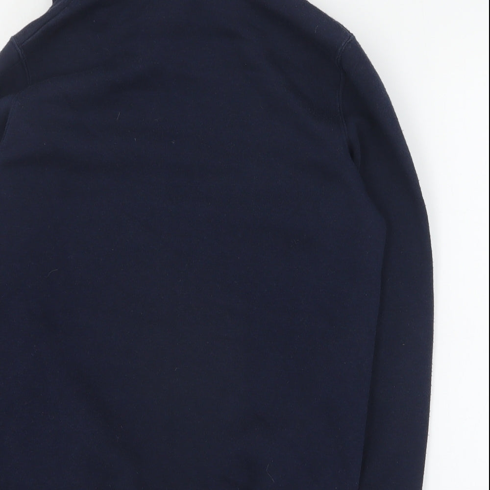 Lee Cooper Boys Blue  Polyester Pullover Hoodie Size M  Pullover