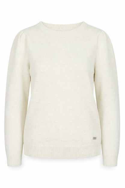 Womens UK Size S Bellfield White Pullover Jumper