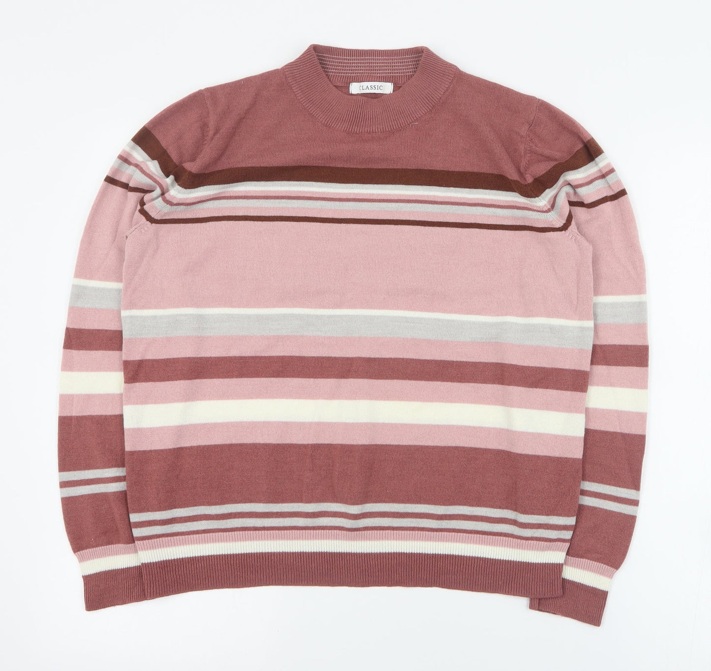 Womens UK Size 16 Marks and Spencer Brown Pullover Jumper