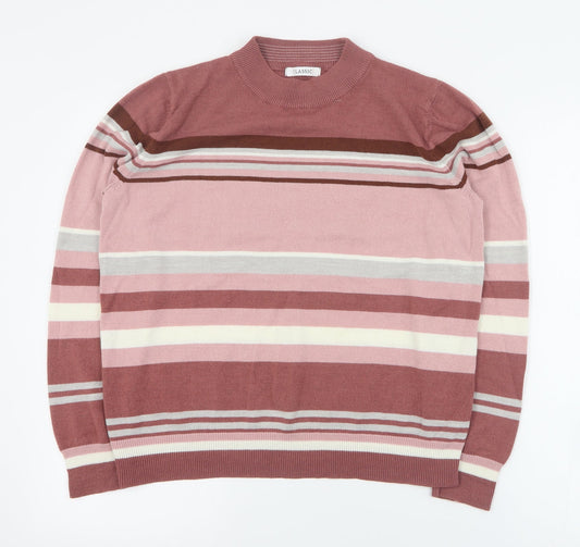 Womens UK Size 16 Marks and Spencer Brown Pullover Jumper