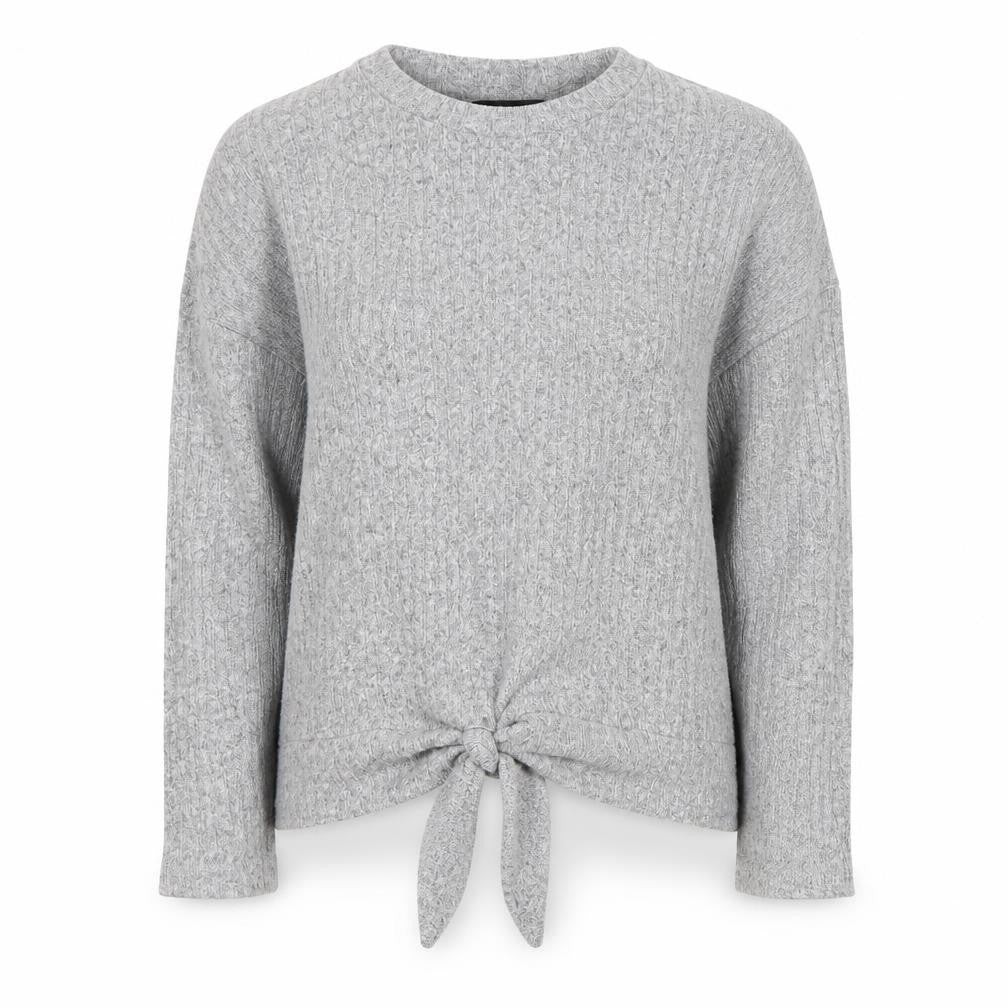 Womens UK Size 10 F&F Grey Pullover Jumper