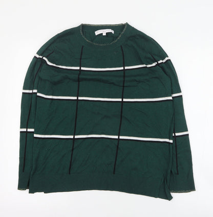 Womens UK Size 14 NEXT Green Pullover Jumper