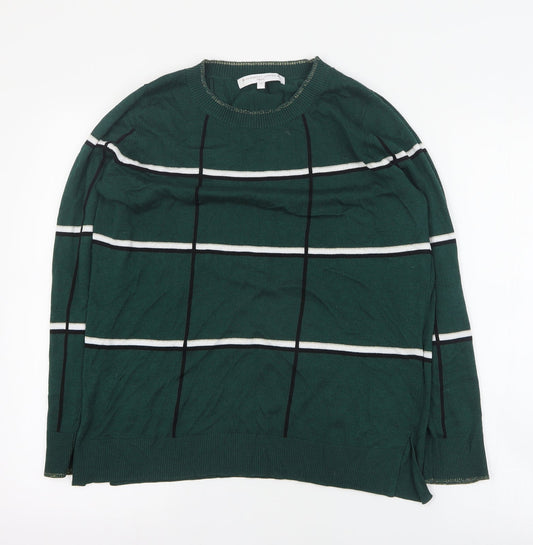 Womens UK Size 14 NEXT Green Pullover Jumper