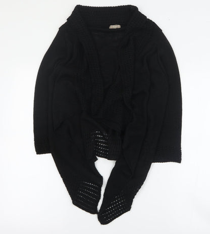 Womens UK Size M Soon Black Cardigan Jumper