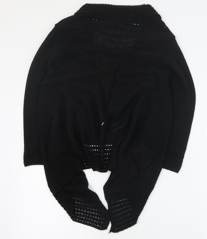 Womens UK Size M Soon Black Cardigan Jumper
