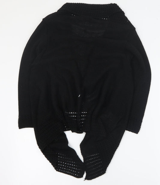 Womens UK Size M Soon Black Cardigan Jumper