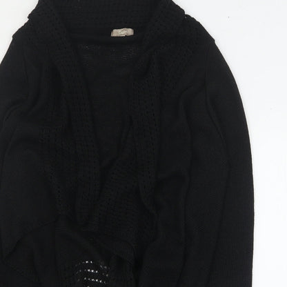 Womens UK Size M Soon Black Cardigan Jumper