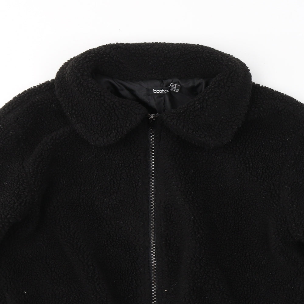 Womens UK Size 8 Boohoo Black Jacket