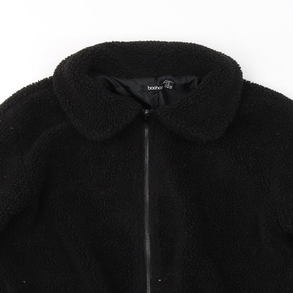 Womens UK Size 8 Boohoo Black Jacket