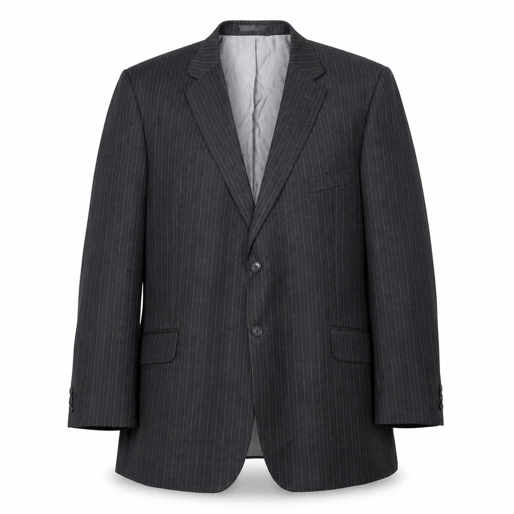 Mens UK Size 46 Preworn Regular Grey Suit Jacket