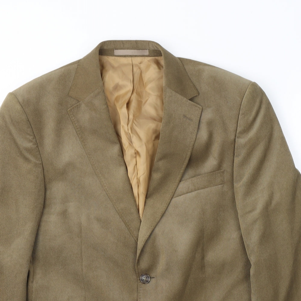 Mens UK Size 38 Marks and Spencer Regular Brown Suit Jacket