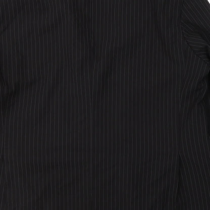 Mens UK Size 46 Preworn Regular Black Suit Jacket