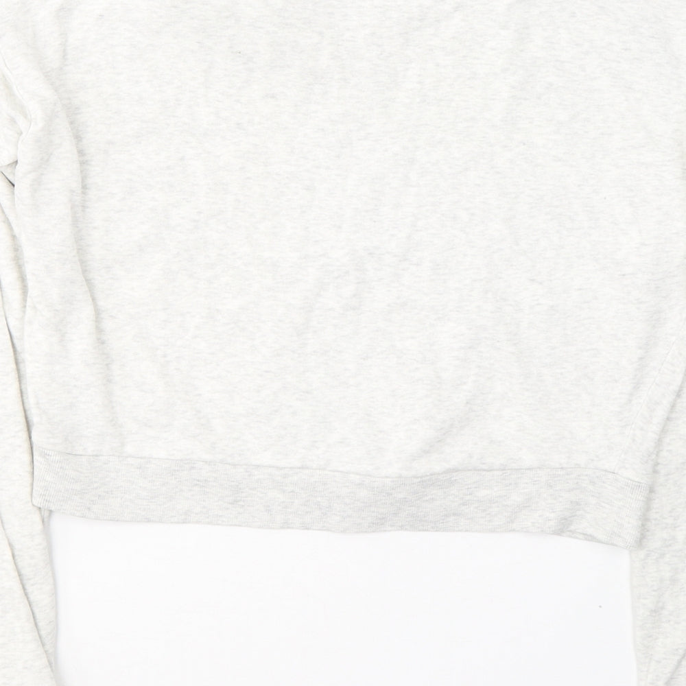 H&M Womens Grey  Cotton Pullover Sweatshirt Size S  Pullover