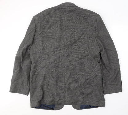 Mens UK Size 44 Marks and Spencer Regular Black Suit Jacket