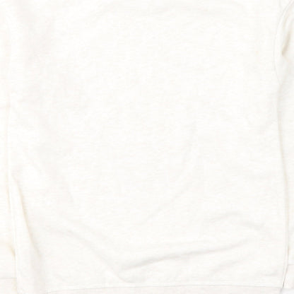Primark Girls Ivory  Cotton Pullover Sweatshirt Size 8-9 Years  Pullover - Sav the planet