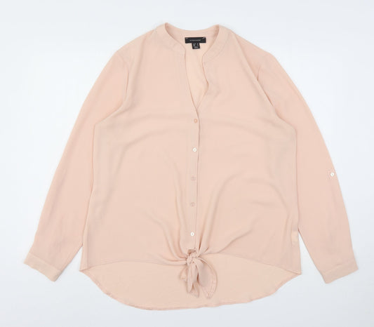 Womens UK Size 16 Atmosphere Pink Basic Blouse
