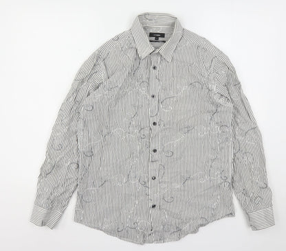 Mens UK Size M Peter Werth Multicoloured  Button-Up Long Sleeve Casual Shirt