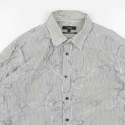 Mens UK Size M Peter Werth Multicoloured  Button-Up Long Sleeve Casual Shirt