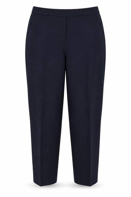 Womens UK Size 12 Atmosphere Regular Fit Carrot Blue Trousers