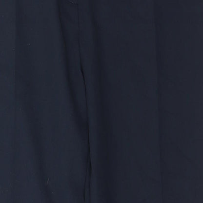 Womens UK Size 12 Atmosphere Regular Fit Carrot Blue Trousers