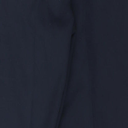 Womens UK Size 12 Atmosphere Regular Fit Carrot Blue Trousers