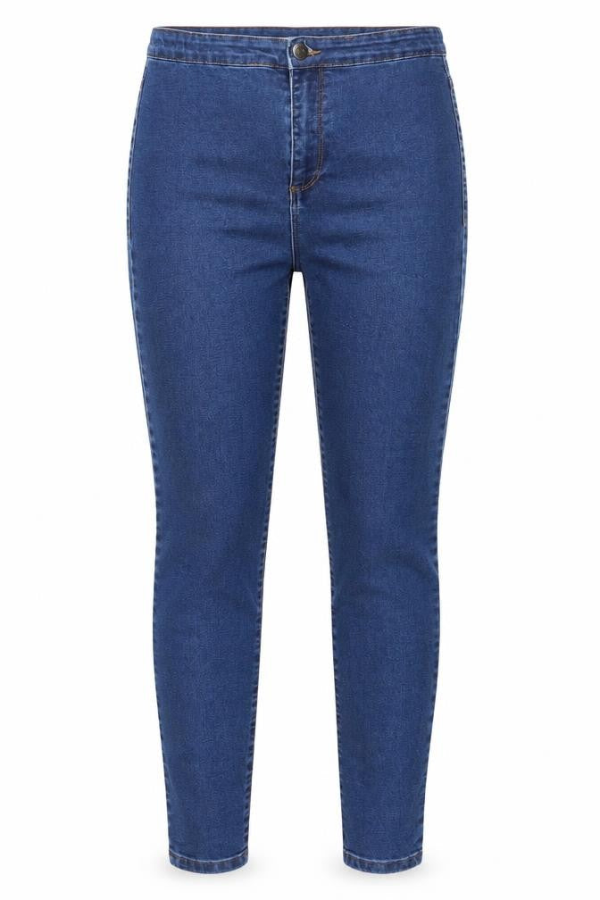 Womens UK Size 12 Denim & Co. Slim Fit Jegging Blue Jeans
