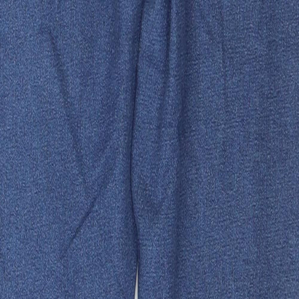 Denim & Co. Womens Blue  Cotton Jegging Jeans Size 12 L29 in Slim Buckle