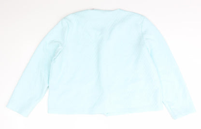 Womens UK Size 16 Bonmarché Blue Cardigan Jumper