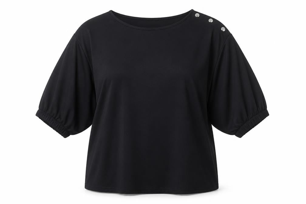 Womens UK Size 14 Papaya Black Pullover Jumper